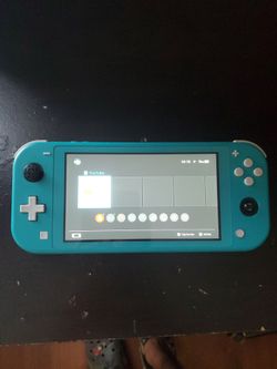 Nintendo switch lite blue