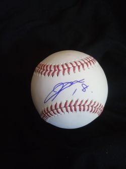 Kenta Maeda signed MLB baseball