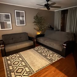 Sofa Bed Set – Great Condition! Perfect for Small Spaces & Guests