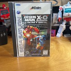 Sega Saturn - Iron Man X-O Manpower In Heavy Metal