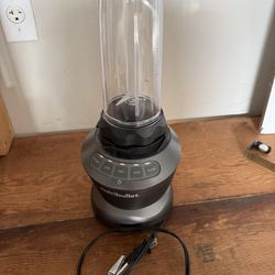 NutriBullet Blender Base And One Attachment. 