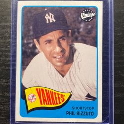 2003 Upper Deck Vintage Phil Rizzuto Baseball Card #218