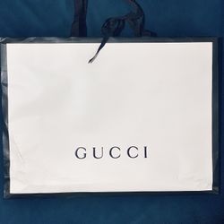 Authentic Gucci Paper Bag(Large) for Packaging