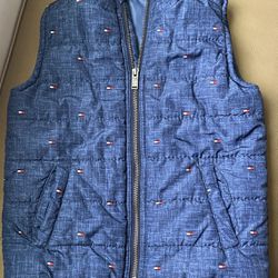 Boy Size 5 Puffy Vest Jacket Tommy Hilfiger