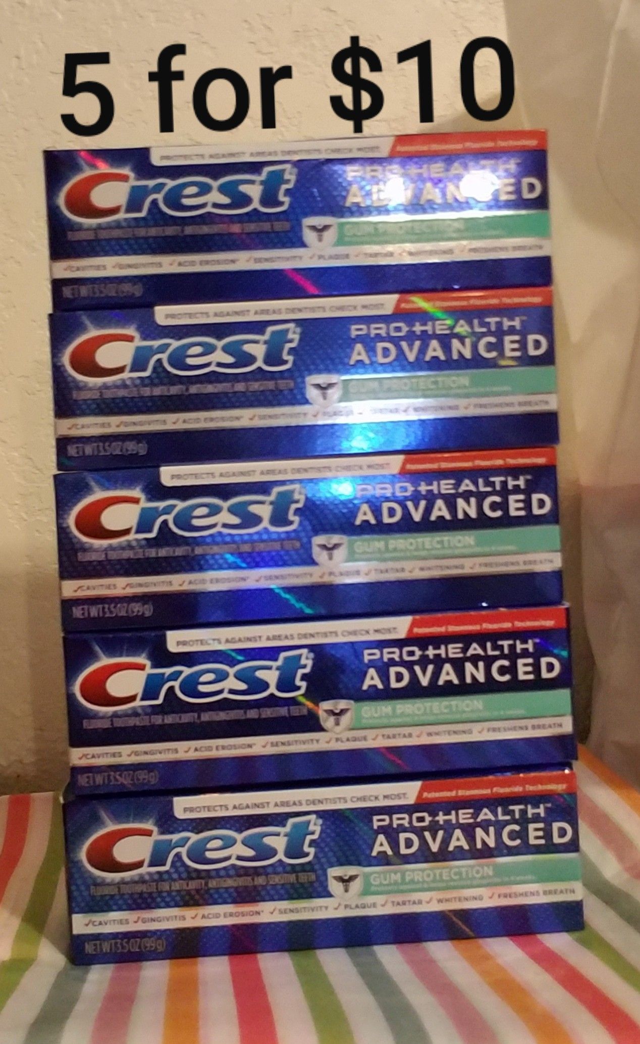Crest pro health gum protection