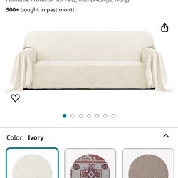 Pure Fit Sofa Cover XL Ivory Color