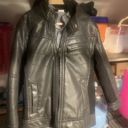 Leather. Jacket. Size. 3. For. Boy