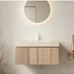 36” Floating Bathroom Vanity- Brand New, Never Installed