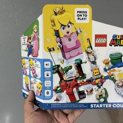 Lego Super Mario Starter Course Adventures With Peach New
