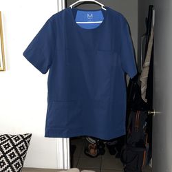 Large Mens Medelita  Scrub Shirt 