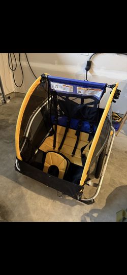 Burley Bike Trailer With Rain Cover