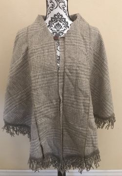 Wool Poncho