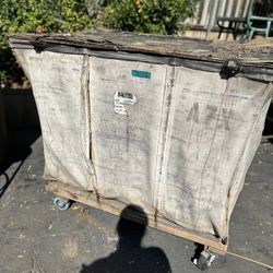 Extra Large Laundry Cart With Lid And Wheels 