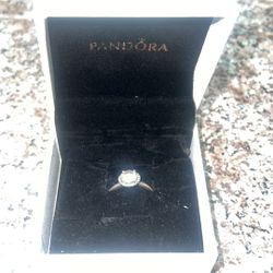 Pandora Round Sparkle Ring