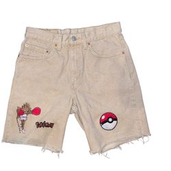 Pokémon vintage shorts Levi’s jean shorts  