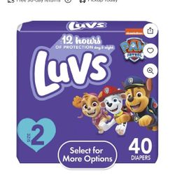 2 New Size 2 Packs Of Diapers