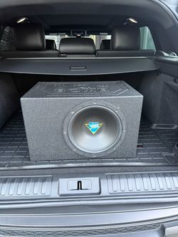 Q-Bomb Enclosure with DEI Studio Subwoofer