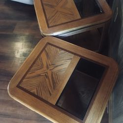 2 Older End Tables