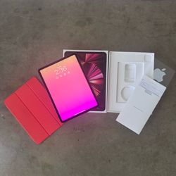 iPad Pro 11” Third Generation 1TB Storage w/ Apple Folio Case and Original Box