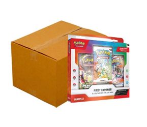 SEALED CASE! 6x Pokemon First Partner - Series 2 Illustration Collection