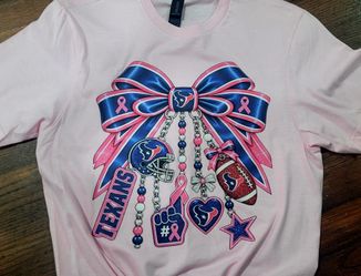 Texans Cancer Awareness tee