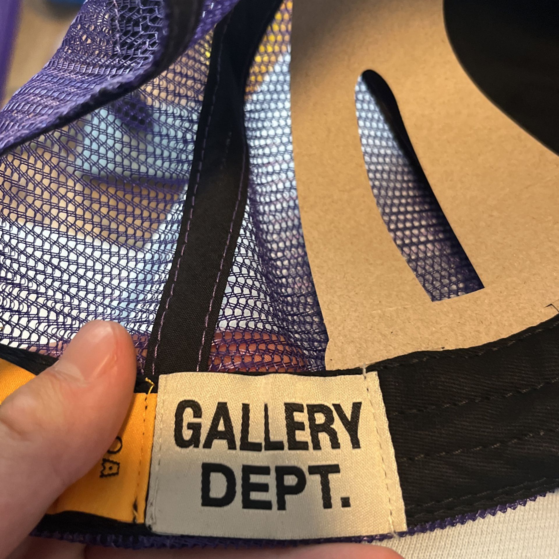 Gallery Dept 'Patch Logo' Purple Trucker Hat – Showroom LA