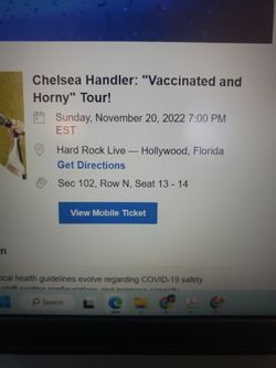 Chelsea Handler Tickets