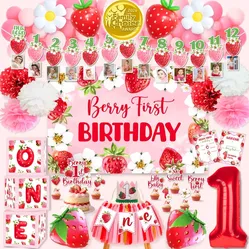 Berry first birthday party decorations