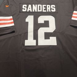 Cleveland Browns Shaduer Sanders Jersey. New Xl Special $55