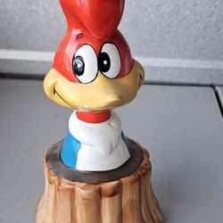 Vintage Woody Wood pecker Bank