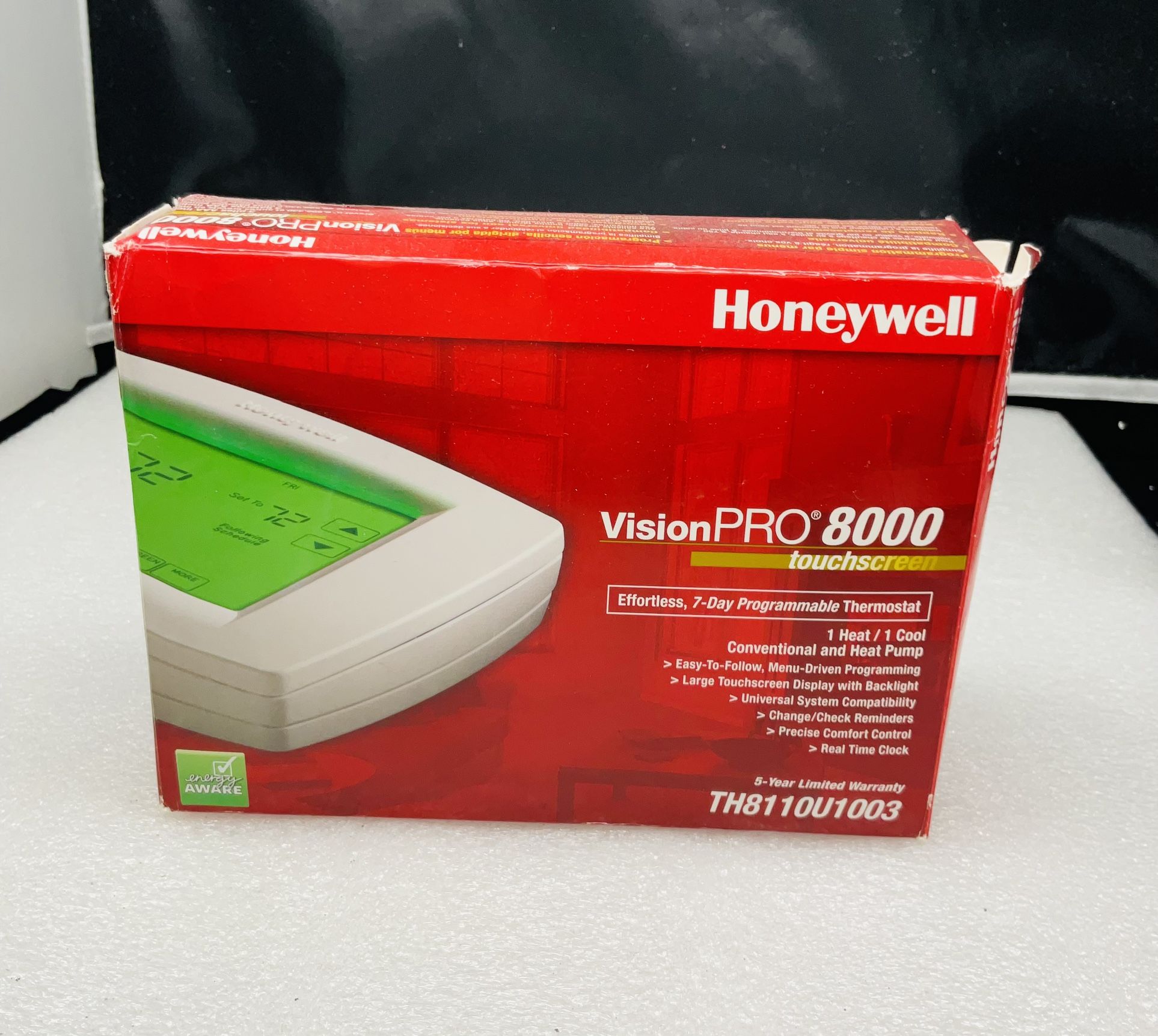 Honeywell TH8110U1003 Vision Pro 8000 7-Day Programmable Digital Thermostat