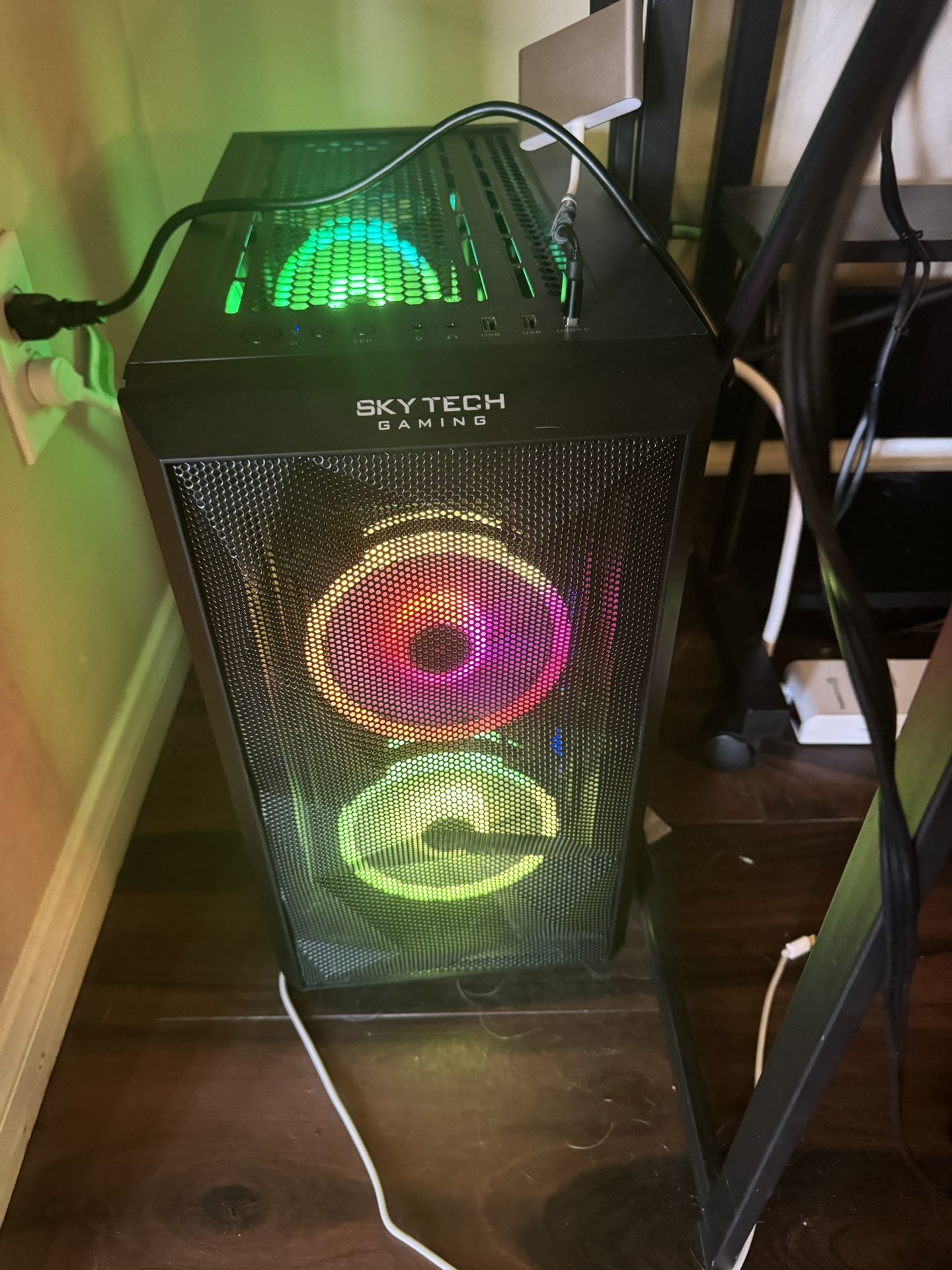 Skytech Chronos Mini Gaming PC, Intel i3, Arc A380, 500GB NVME, 16GB DDR4 RAM
