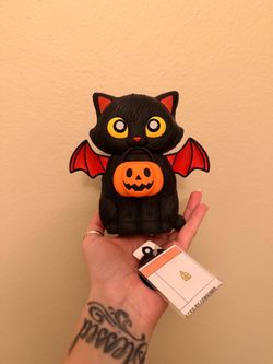 Bath & Body Works Light-up Spooky Kitty Halloween Soap Holder NEW