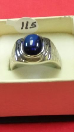 Mens sterling silver Ring.