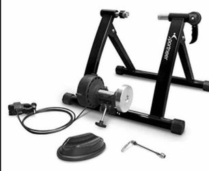Bike Trainer, Sportneer Home Trainer Bicycle, Magnetic Brake, 6 Resistance new