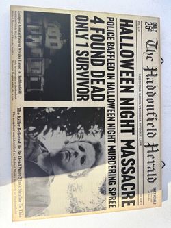 Michael Myers Wall Sign