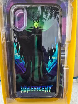 OTTER BOX I PHONE X  DISNEY MALEFICENT