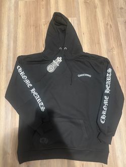 black chrome hearts hoodie