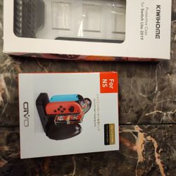 NINTENDO SWITCH JOYCON/PRO CONTROLLER CHARGER AND SWITCH LITE CASE
