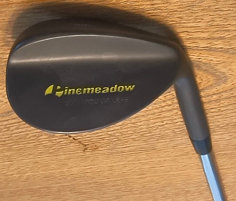PineMeadow Third Wedge/Lob 60°, RH, Bronze Finish, Steel Shaft