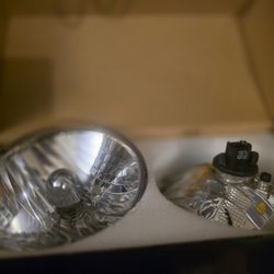 2007-2018 Jeep Wrangler JK OEM Halogen Headlights Lamps Pair (set of 2)