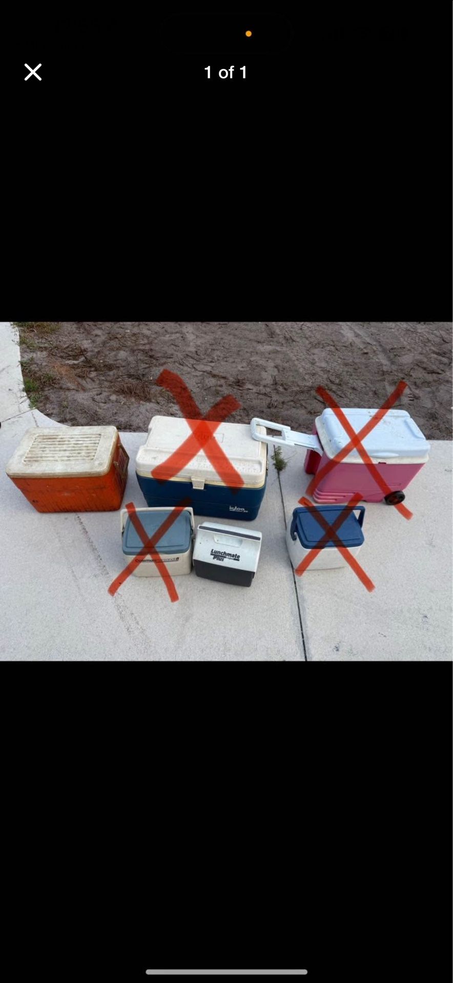 Variety Of Coolers 