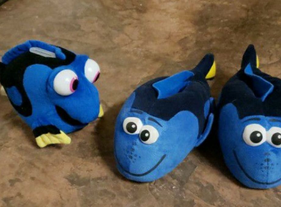 Disney Finding Dory Slippers And Piggy Bank