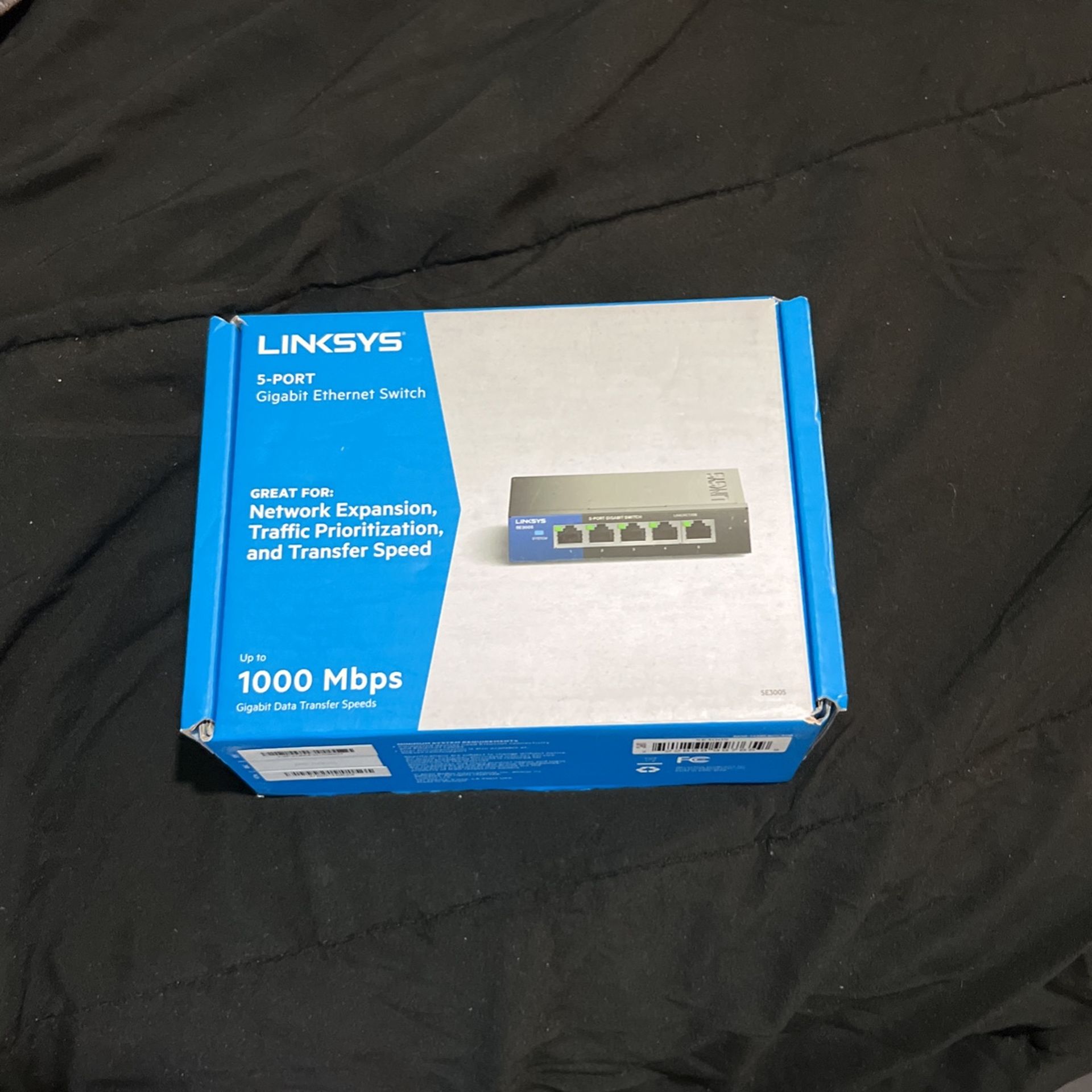Linksys 5-port Gigabit Ethernet Switch