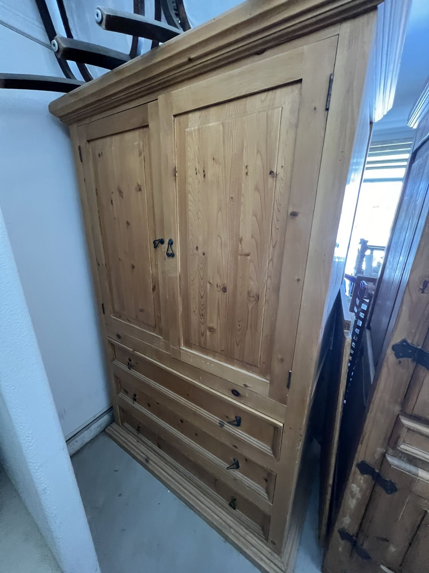 Large Pine Armoire