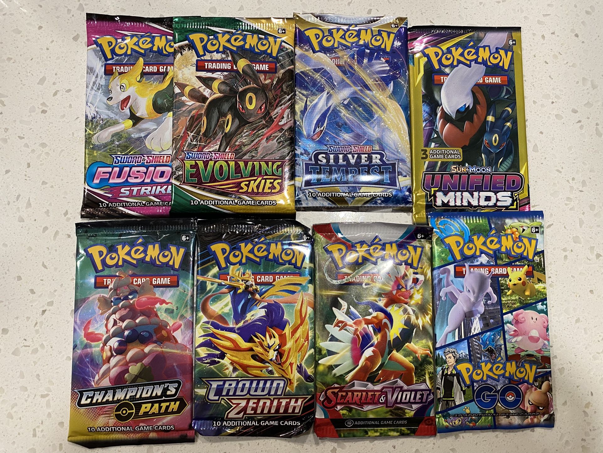 Pokemon Booster Pack Bundle