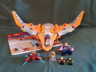 LEGO 76107 Marvel Super Heroes Thanos: Ultimate Battle - complete
