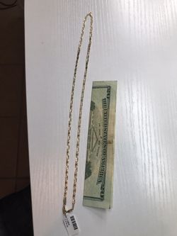 10k gold 370$ chain necklace