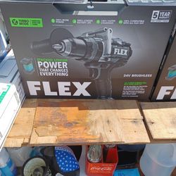 Flex Stack Lithium Half Inch 2 Speed Hammer Drill With Turbo Mod Kit