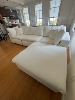 Brand New White Cloud Couch